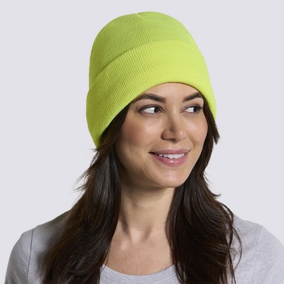 Ember - Fleece Lined Knit Cuff Toque